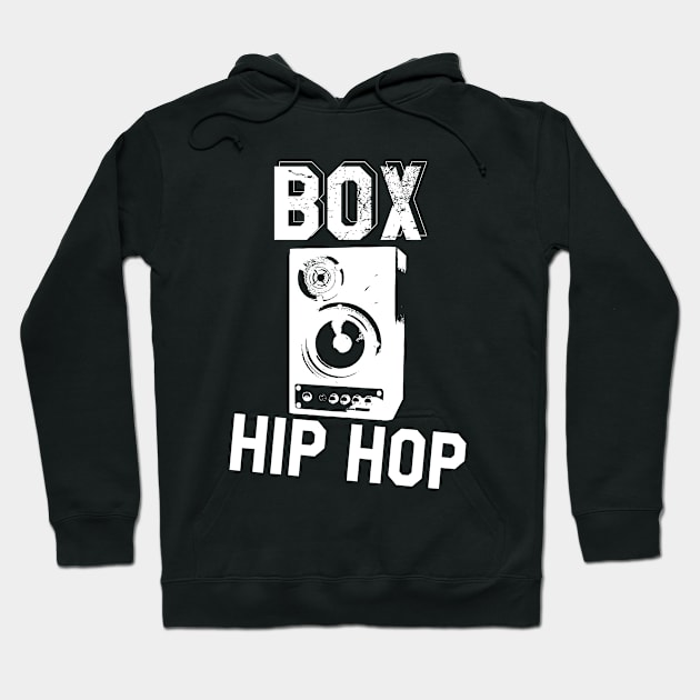 Box // Hip hop Hoodie by Degiab